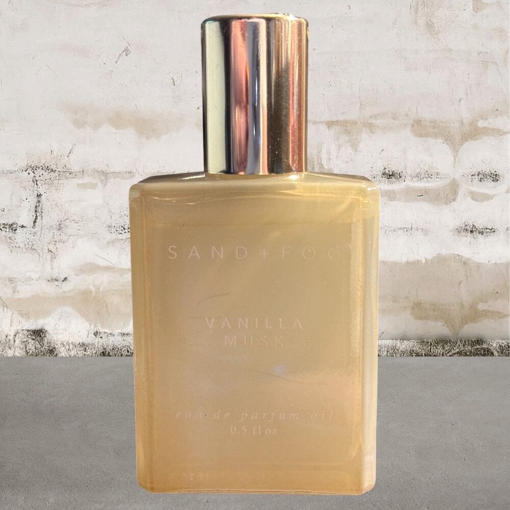Sand + Fog Vanilla Musk Oil Rollerball NEW
